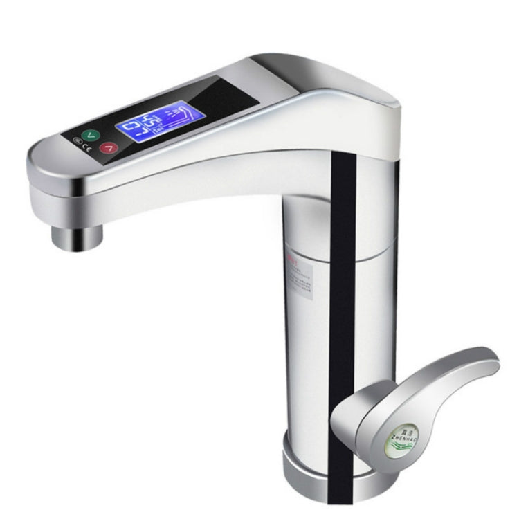 Intelligent Instant Digital Hot Water Faucet Hot and Cold Water Heater, White, Red, Gold, Blue, Silver Grey