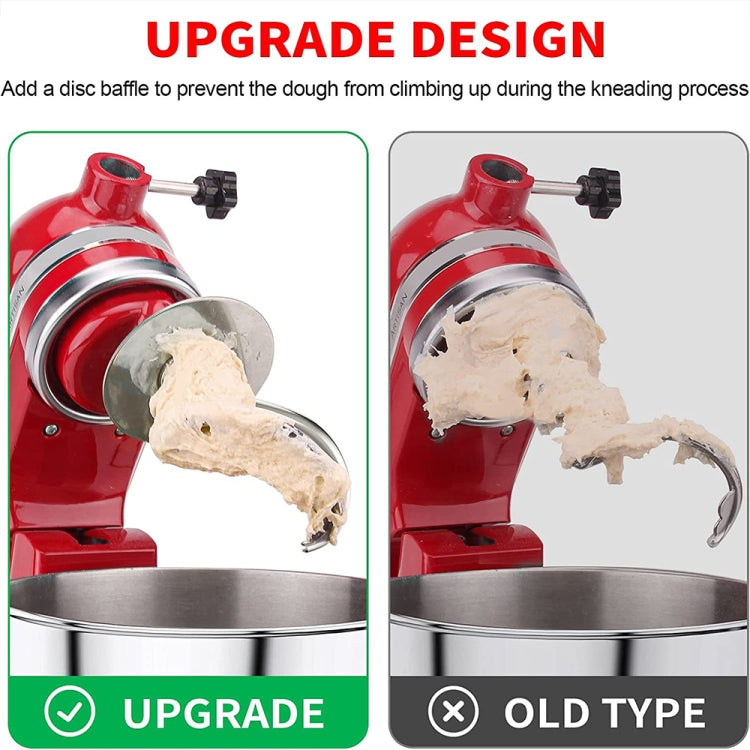 For KitchenAid Stand Mixer 4.5-5QT Stainless Steel Dough Hook Kitchen Machine Accessories, For KitchenAid Stand Mixer 4.5-5QT Dough Hook