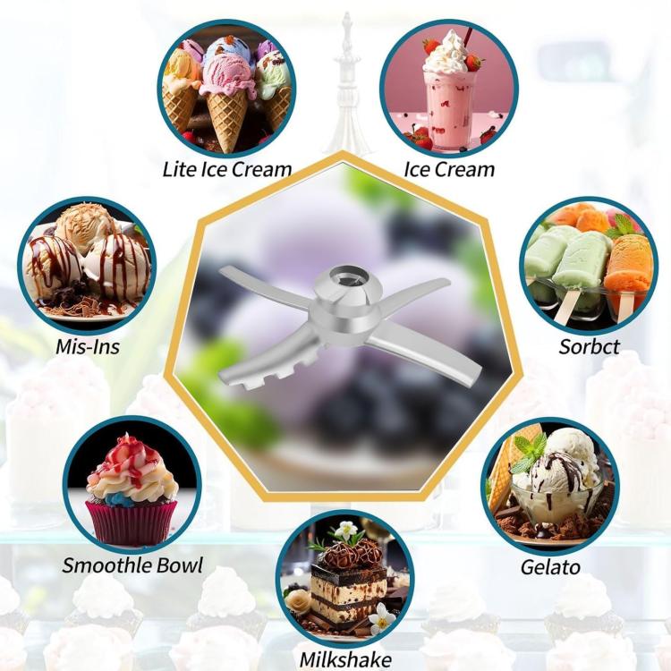 Replacement Blades for Ninja NC500 Series Ice Cream Makers