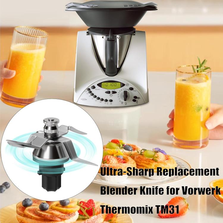 For Thermomix TM31 Stainless Steel Replacement Blade, For Thermomix TM31 Replacement Blade