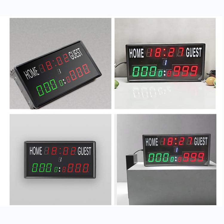 KYX--0030 13-digit LED Electronic Scoreboard Remote Control Multi-function Competition Timer, KYX--0030