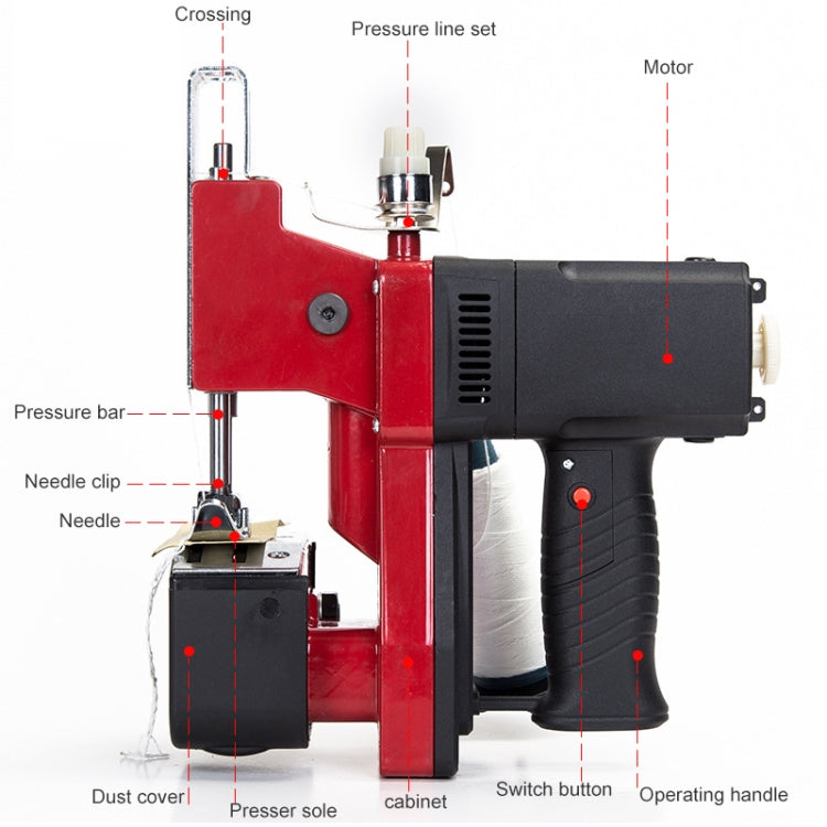 GK9 Portable Electric Handle Knitting Bag Sack Close Sealing Machine