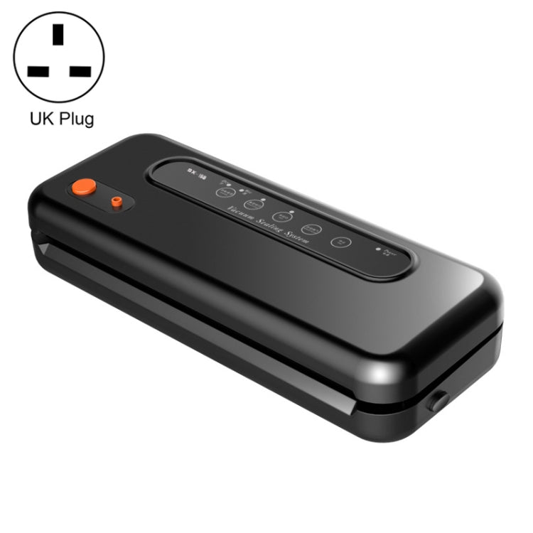 Household Commercial Food Vacuum Plastic Packaging Machine Sealer Closer Machine, UK Plug, Food UK Plug (White), Food UK Plug (Black)