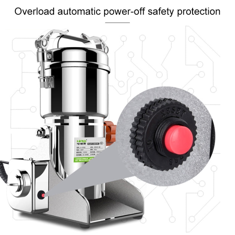 Swinging Medicinal Material Powdering Machine Small Pharmacy Medicine Grinding Machine EU Plug, Medicine Grinding Machine