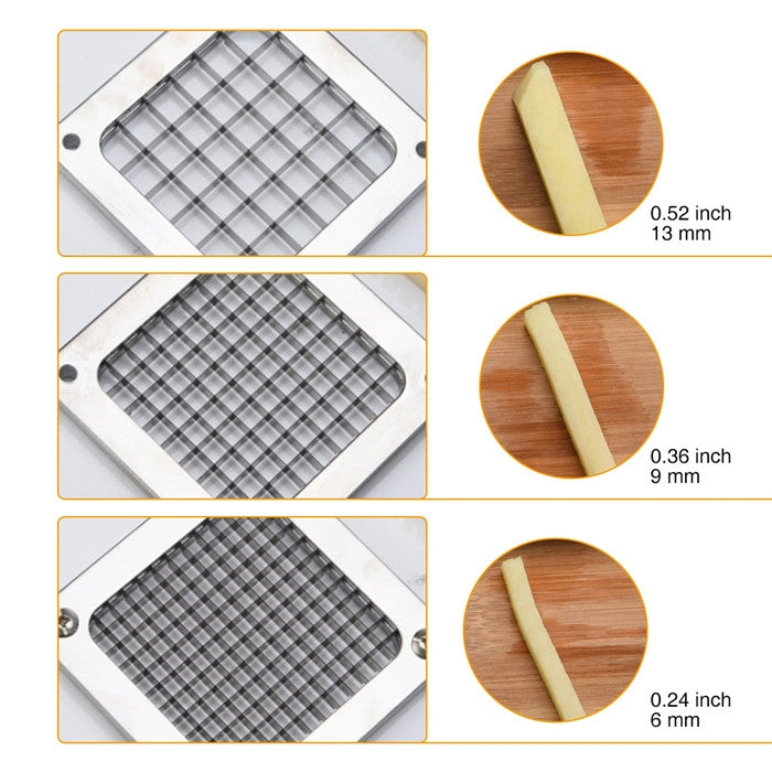 Manual Cut French Fries Machine Potato Cutter Chips Blades Fruit Vegetable Making Machine, Potato Cutter 1