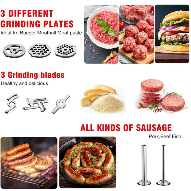 KA-09 For Kitchenaid Minced Meat Head Minced Meat And Noodle Machine Accessories, Grinder Meat Set