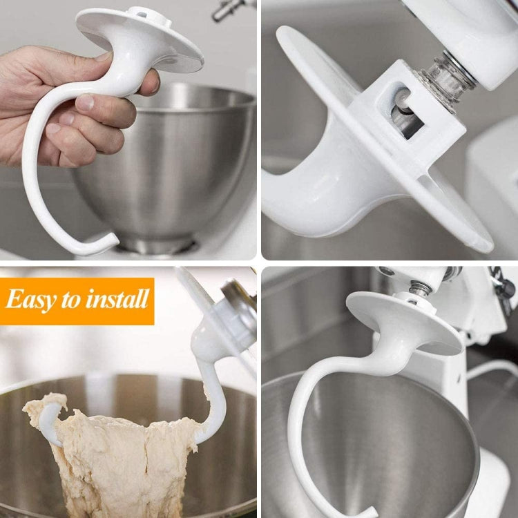 K5ADH-16 For 6QT Bowl-Lift Stand Mixers Home Restaurant Baking Dough Hook Mixing Tools, K5ADH-16
