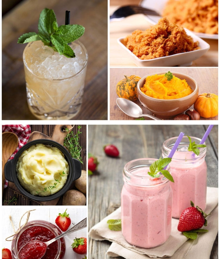 6-in-1 600W Multifunctional  Electric Blender Stainless Steel Food Cooking Stick, US Plug, EU Plug, UK Plug