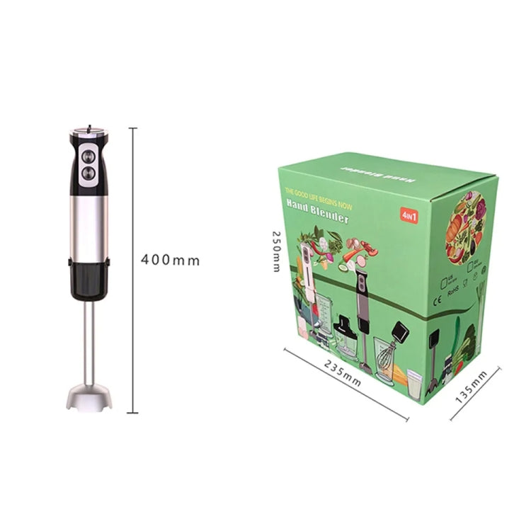 6-in-1 600W Multifunctional  Electric Blender Stainless Steel Food Cooking Stick, US Plug, EU Plug, UK Plug