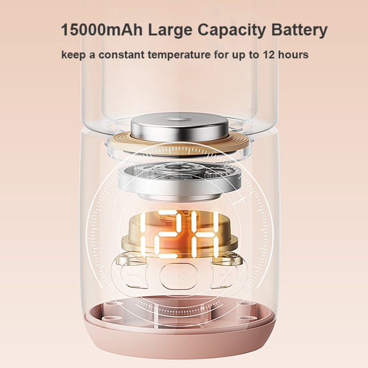 250ml Wireless Instant Water Warmer Electric Kettle for Baby Formula With 15000 mAh Battery Capacity