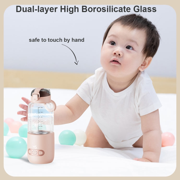 250ml Wireless Instant Water Warmer Electric Kettle for Baby Formula With 15000 mAh Battery Capacity