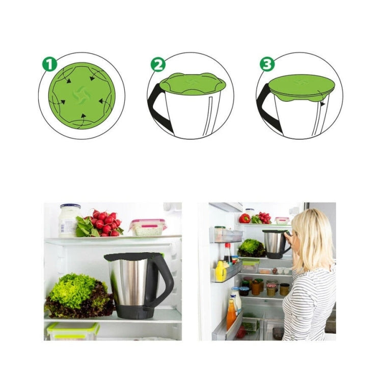 For Thermomix TM31 TM5 TM6 Silicone Lid Pot Sealing Food Storage Covers, Silicone Lid