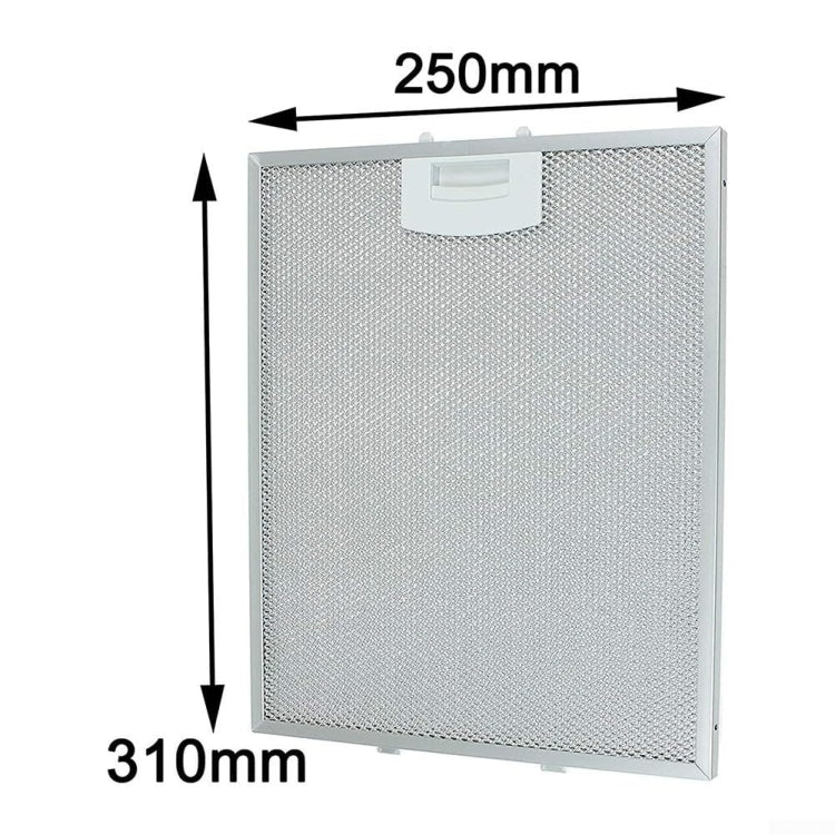 For Poweka Bosch Range Hood Filter Replacement Parts 310 x 250 x 9mm, 12.2  x 9.8 Inch