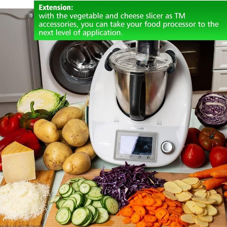 For Thermomix TM5, TM6 5-In-1 Multifunctional Vegetable Slicer Grater Accessories