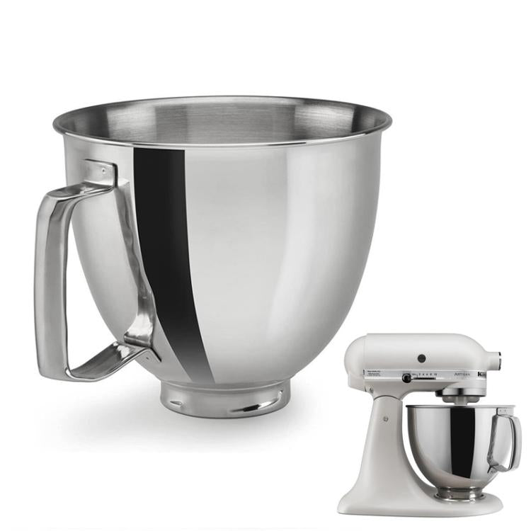 Stainless Steel Mixing Bowl For KitchenAid 4.5QT & 5QT Stand Mixers