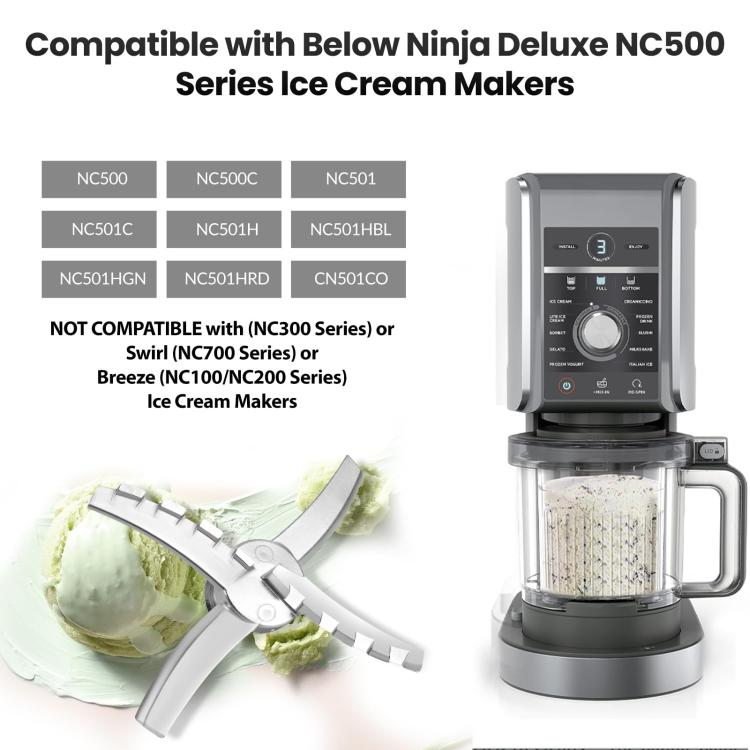 Replacement Blades for Ninja NC500 Series Ice Cream Makers
