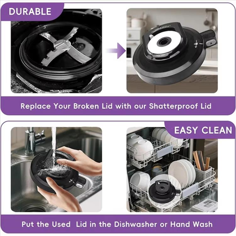 Replacement Outer Bowl Lid For Ninja NC299AMZ/NC301/NC300 Ice Cream Maker