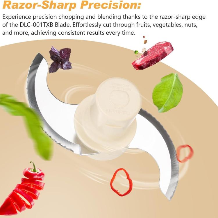 For Cuisinart DFP-14 Series DLC-001TXB 14 Cup S-blade Replacement Steel Cutting Blade